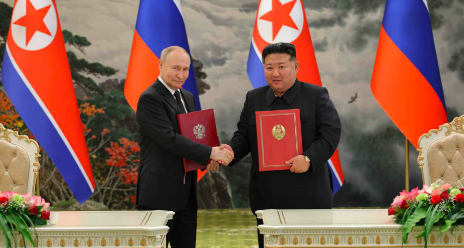 Russia and North Korea vow to defend each other if attacked, new treaty states